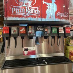 Pizza Ranch - Pizza Ranch drink dispenser! A lot of great choices!