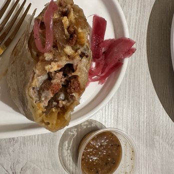 Quiero Brunch - Breakfast burrito with chorizo. - Mexican Near Me - Temecula, California Quiero Brunch - Breakfast burrito with chorizo. - Mexican Near Me - Temecula, California