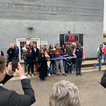 XK Auto Collision - XPLOSIVE KUSTOMZ ribbon cutting ceremony - Body Shops Near Me - Lubbock, Texas