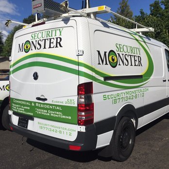 Security Monster - Honk if you see our hard working technicians on the road! - Security Systems Near Me - Eugene, Oregon Security Monster - Honk if you see our hard working technicians on the road! - Security Systems Near Me - Eugene, Oregon