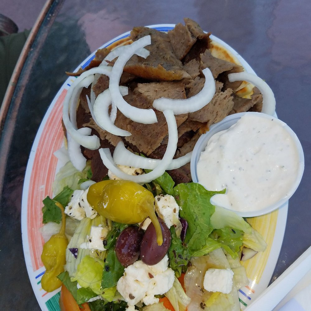 Pappoule's - Gyro platter. - Greek Near Me - Tucson, Arizona Pappoule's - Gyro platter. - Greek Near Me - Tucson, Arizona
