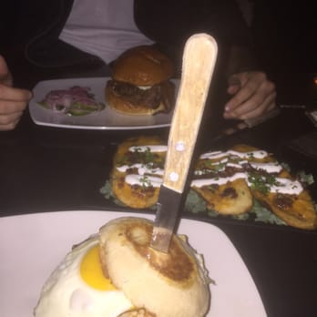 Morrison - Breakfast Burger, Bacconator, and some happy hour potatoe skins!! - Gastropubs Near Me - Los Angeles, California Morrison - Breakfast Burger, Bacconator, and some happy hour potatoe skins!! - Gastropubs Near Me - Los Angeles, California