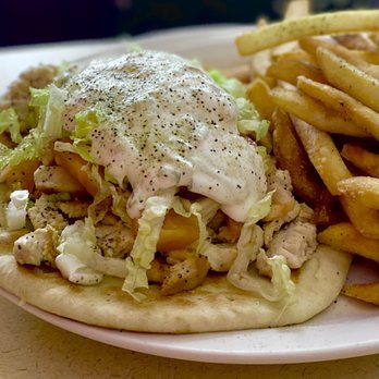 Greek Cafe - Chicken Gyro Platter - Greek Near Me - Keller, Texas Greek Cafe - Chicken Gyro Platter - Greek Near Me - Keller, Texas