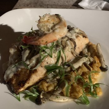 La Griglia - salmon w risotto - Italian Near Me - Houston, Texas La Griglia - salmon w risotto - Italian Near Me - Houston, Texas