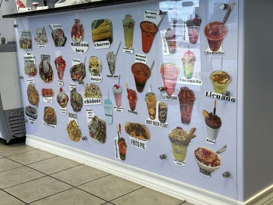 Menu photo 2 Los Conos Locos San Antonio, TX