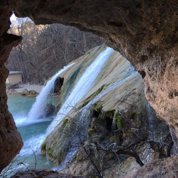 Turner Falls Park - View through a tiny cave:) - Parks Near Me - Davis, Oklahoma Turner Falls Park - View through a tiny cave:) - Parks Near Me - Davis, Oklahoma