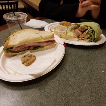 Bridge City Cafe - The Hawthorne Ham and Swiss and Thai Chicken Wrap - Bakeries Near Me - Portland, Oregon