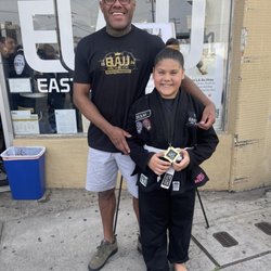East La Jiu-Jitsu - Coach Sara is and Delilah's first win!