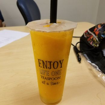 Teaspoon - Mango Funtime got me crushin' - Bubble Tea Near Me - Santa Clara, California Teaspoon - Mango Funtime got me crushin' - Bubble Tea Near Me - Santa Clara, California
