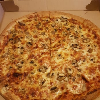 The Pizza Stop - Mushroom pizza - Pizza Near Me - Roxbury, Massachusetts