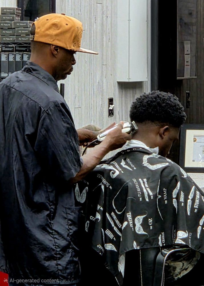 The Atlantic Barbers Logo