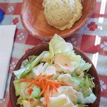 JC’S BBQ - Side salad and potato salad - Barbeque Near Me - San Jose, California