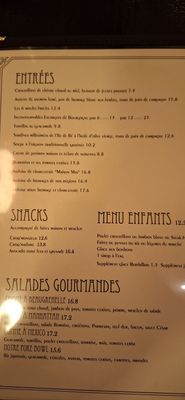 Menu photo 2 Cafe Beaugrenelle Paris, 75 Menu photo 2 Cafe Beaugrenelle Paris, 75