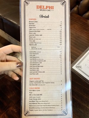 Menu photo 7 Delphi Brunch Cafe Langley, BC