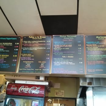 Lola's Chicken - Their real menu - Peruvian Near Me - Van Nuys, California Lola's Chicken - Their real menu - Peruvian Near Me - Van Nuys, California