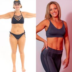 RodSquad Women's Fitness - This lady went from a size 6 to a size 2 and has continued toning up since then.