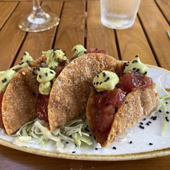 Monkeypod Kitchen - Poke Tacos-so yummy!! - Hawaiian Near Me - Kapolei, Hawaii Monkeypod Kitchen - Poke Tacos-so yummy!! - Hawaiian Near Me - Kapolei, Hawaii