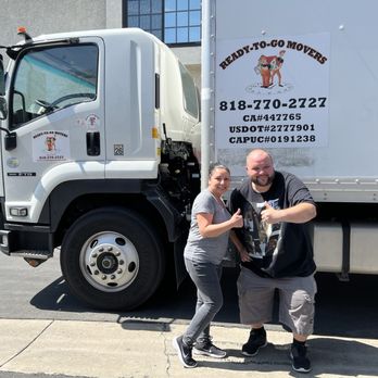 Ready-To-Go Movers - Movers Near Me - Rancho Cucamonga, California