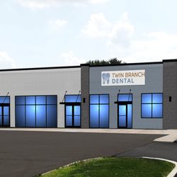 New building facade after proposed renovations