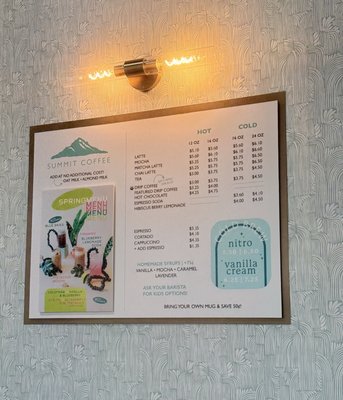 Menu photo 1 Summit Coffee - Wilmore Charlotte, NC