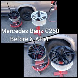Estradas Wheel Repair Services - Mercedes Benz C250