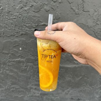 TP Tea - Orange fruit tea Qq noodles - Bubble Tea Near Me - Sunnyvale, California TP Tea - Orange fruit tea Qq noodles - Bubble Tea Near Me - Sunnyvale, California