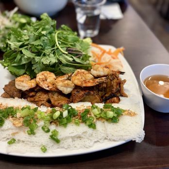 Pho Lucky 7 - Grilled Pork and Shrimp Vermicelli Sheets - Vietnamese Near Me - San Jose, California Pho Lucky 7 - Grilled Pork and Shrimp Vermicelli Sheets - Vietnamese Near Me - San Jose, California