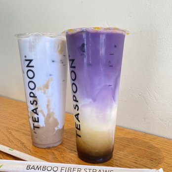 Teaspoon Hostetter - Dirty Ube Violet Latte - Bubble Tea Near Me - San Jose, California Teaspoon Hostetter - Dirty Ube Violet Latte - Bubble Tea Near Me - San Jose, California