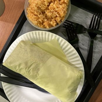 King Torta - Burrito and rice. - Mexican Near Me - North Plains, Oregon