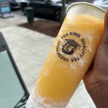 Tea King - Mango Coco Sago - Bubble Tea Near Me - Seattle, Washington