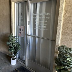 Mona’s Threading N Skincare - Front door - by appointment only