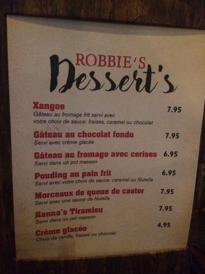 Menu photo 5 Robbie's Kahnawake, QC Menu photo 5 Robbie's Kahnawake, QC