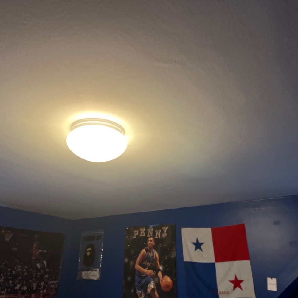 Ceiling light. Ceiling light.