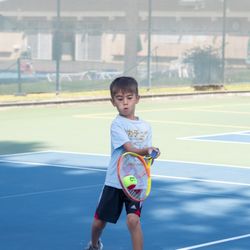 Euro School of Tennis - Tennis Practice Session
