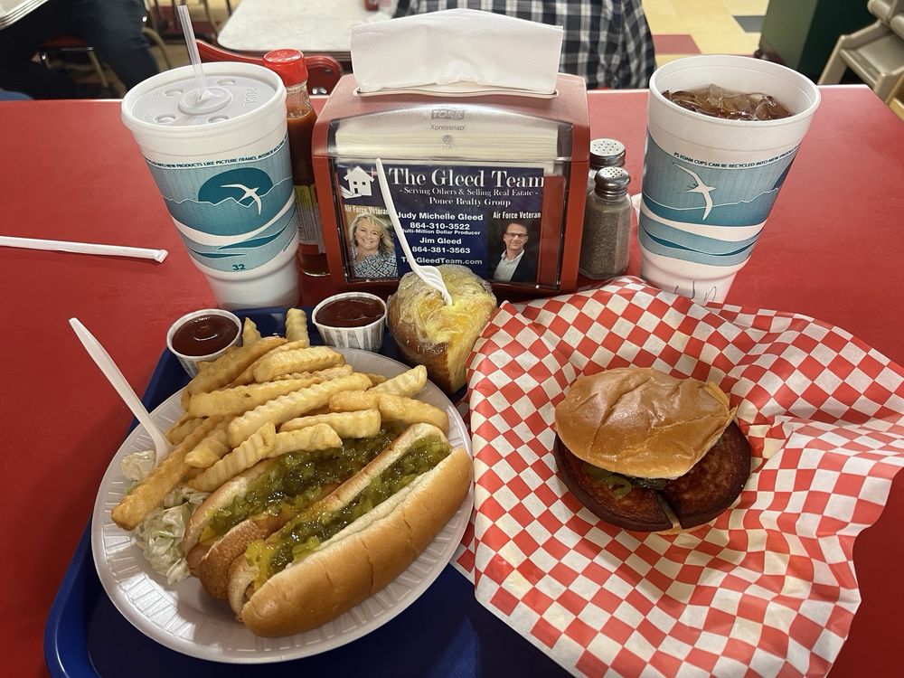 Food from Holmes Hotdogs