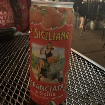 S Egidio - Blood orange soda, idk why I took so many pics of one drink lol - Pizza Near Me - Ridgewood, New Jersey