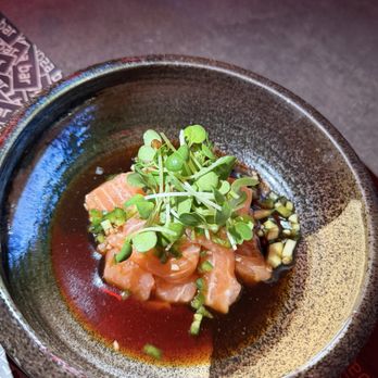 Gyoza Bar - Salmon Sashimi (love this) - Izakaya Near Me - Echo Park, California