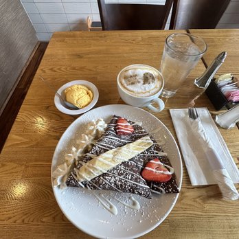 Le Palais Sucre - Neapolitan crepe & caramel latte - Creperies Near Me - Pleasanton, California Le Palais Sucre - Neapolitan crepe & caramel latte - Creperies Near Me - Pleasanton, California