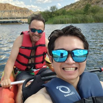 Yak N Sup - Me and my friend Filipe - Rafting/Kayaking Near Me - Apache Junction, Arizona