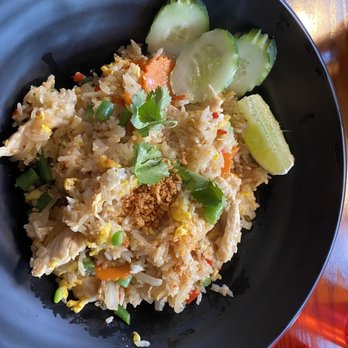 Trike Noodle - a bowl of fried rice - Thai Near Me - Chicago, Illinois Trike Noodle - a bowl of fried rice - Thai Near Me - Chicago, Illinois
