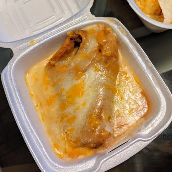 Border Cantina - An abundance of cheese on the tamale side. - Mexican Near Me - Novi, Michigan