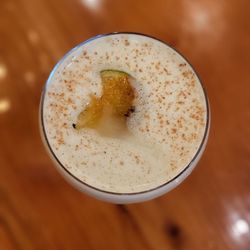 Purgatory Craft Beer And Whiskey Bar - Key Lime Whiskey, one of bartender's creations