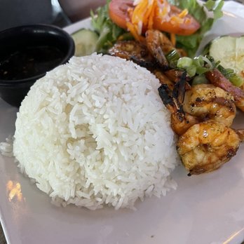 VN Pho - Grilled shrimp and rice. - Vietnamese Near Me - Houston, Texas