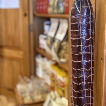 The Olive Tree - a hanging sausage in a store - Olive Oil Near Me - Wesley Chapel, Florida The Olive Tree - a hanging sausage in a store - Olive Oil Near Me - Wesley Chapel, Florida