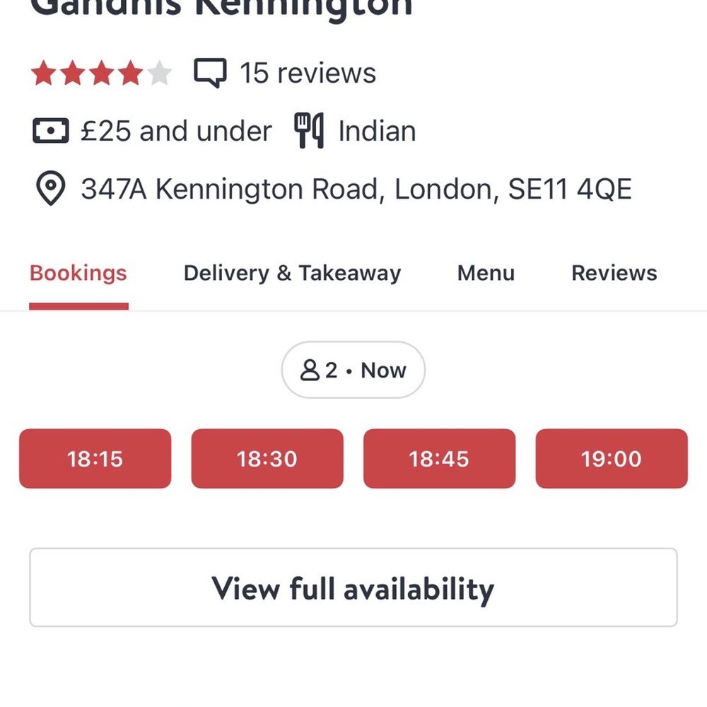 Gandhi's - Indian Near Me - London, XGL