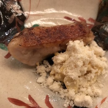 Tsukimi - Kinmedai with popcorn - Japanese Near Me - New York, New York
