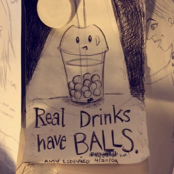 Boba Loca - One of the drawings - Coffee & Tea Near Me - Burbank, California
