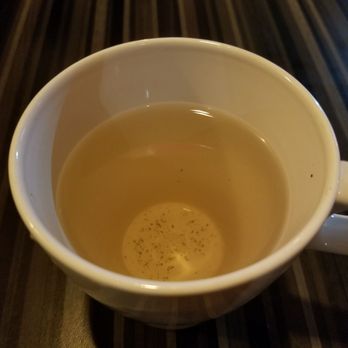 D & Y Sushi - their "tea" is burning hot water and brown sugar with no tea in it, like none. flavour was so WEAK that I literally thought it was hot water - Japanese Near Me - Toronto, Ontario