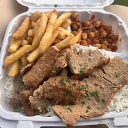 Beef & Lamb Gyro Platter