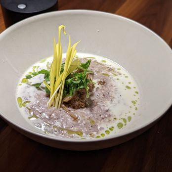 BATA - Polenta three ways with lions mane mushroom - New American Near Me - Tucson, Arizona